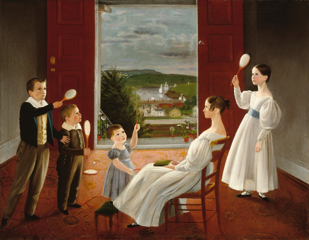 Nathan Starr gyermekei, 1835. alkotó: Ambrose Andrews