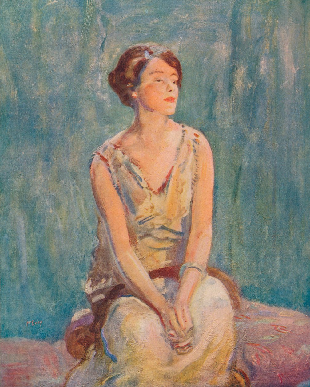 Egy portré, c1922, c1932 alkotó: Ambrose McEvoy