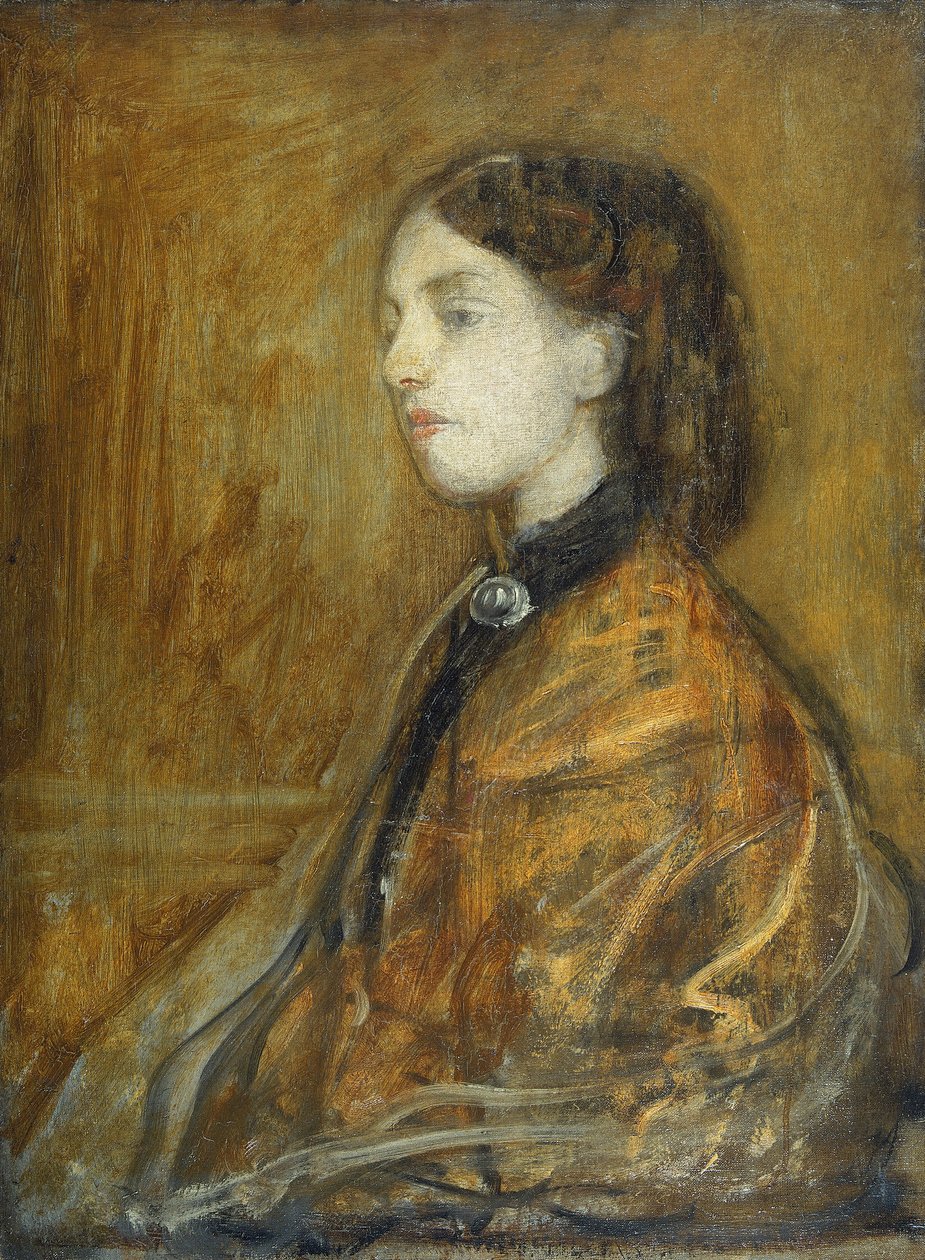 "Gwen John", 1876-1939, 1901. Művészek: Ambrose McEvoy, Ambrose McEvoy. alkotó: Ambrose McEvoy