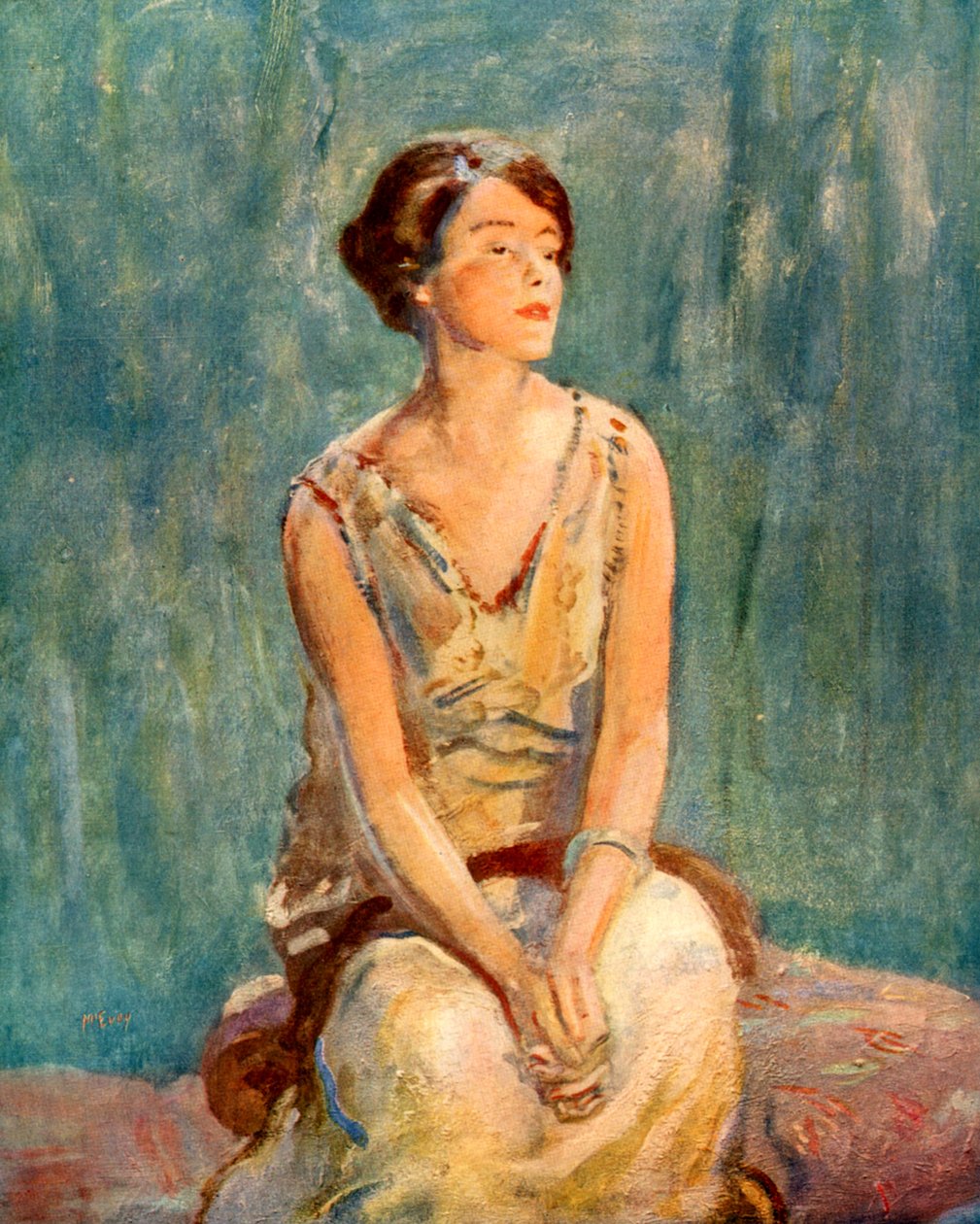 Portré, Könyvtányér alkotó: Ambrose McEvoy