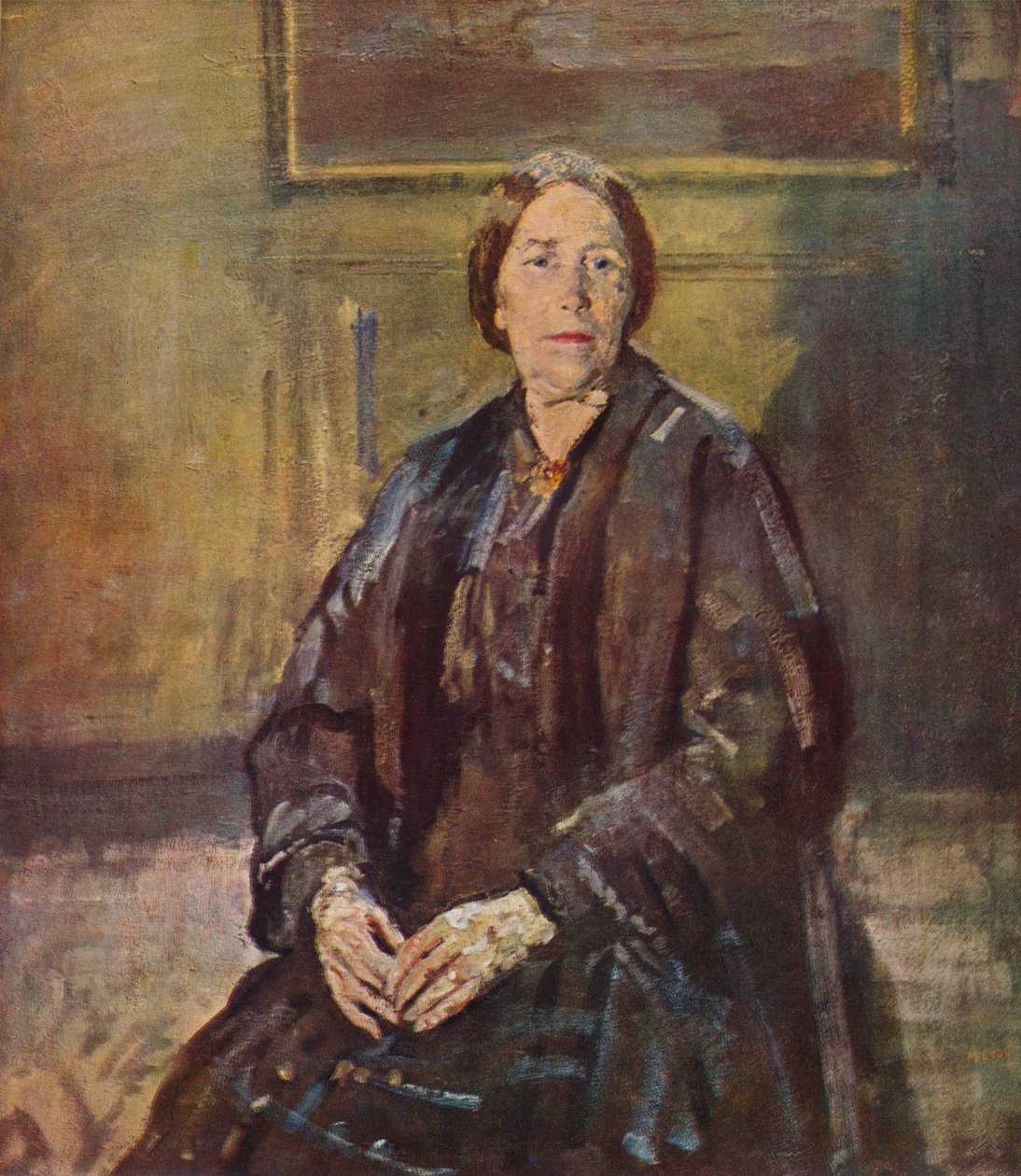 A művészek anyja, 1935 alkotó: Ambrose McEvoy