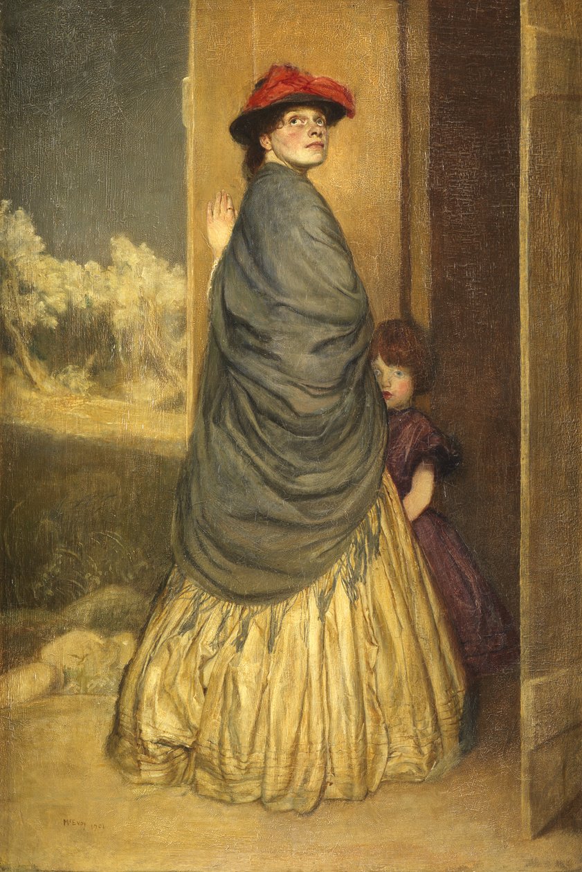 A zivatar, 1901 alkotó: Ambrose McEvoy