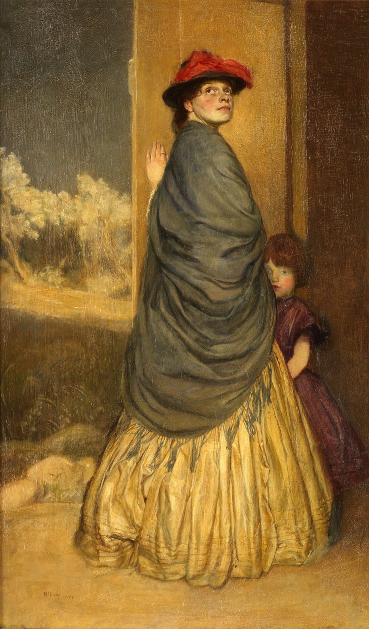 A zivatar, 1901 alkotó: Ambrose McEvoy