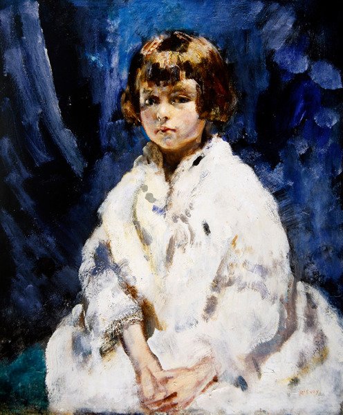 "Tink", Miss Joan Claudia Johnson (olaj, vászon) alkotó: Ambrose McEvoy