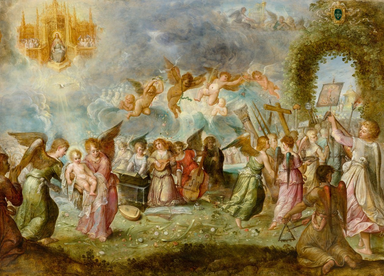 A Krisztus gyermek diadala alkotó: Ambrosius Francken