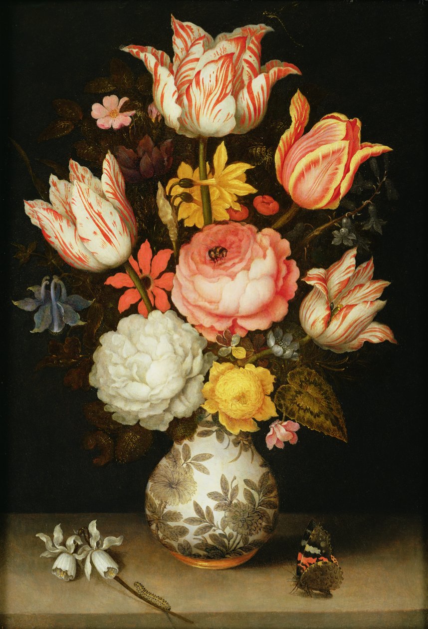 Csendélet virágokkal alkotó: Ambrosius the Elder Bosschaert