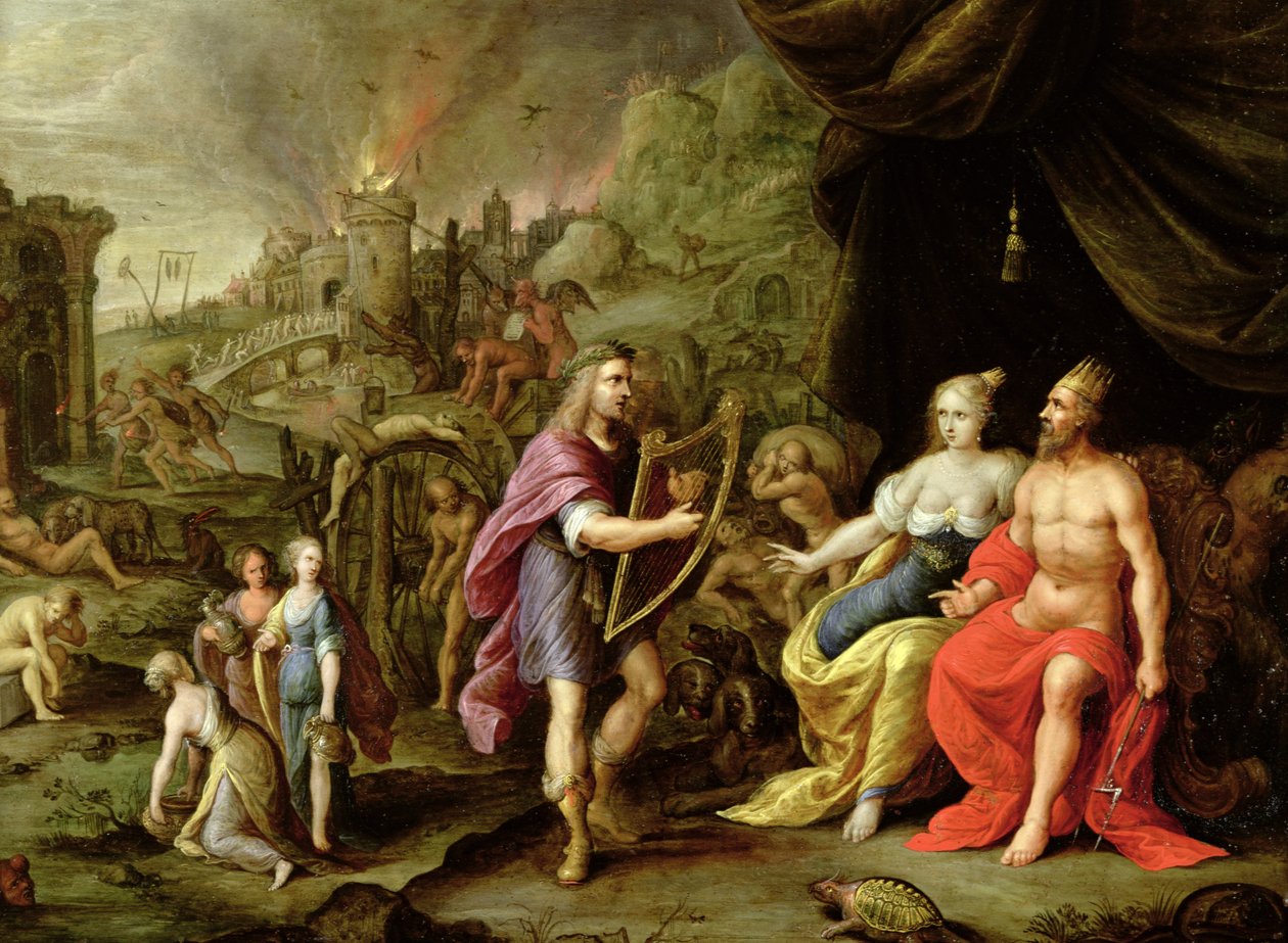 Orpheus az alvilágban alkotó: Ambrosius the Elder Francken or Franck