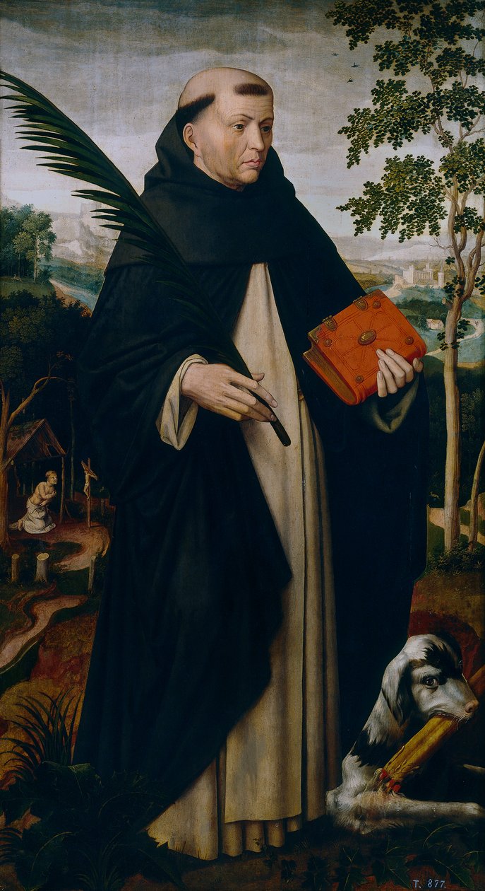 Guzmán Szent Dominik alkotó: Ambrosius Benson