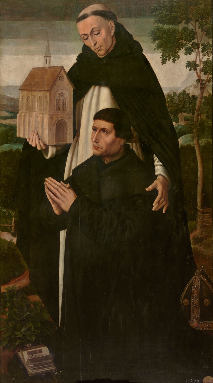 Szent Tamás és egy adományozó alkotó: Ambrosius Benson