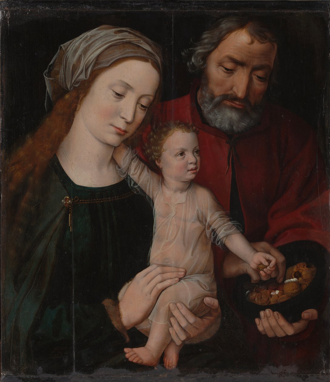 A Szent Család, 1525-1530. alkotó: Ambrosius Benson
