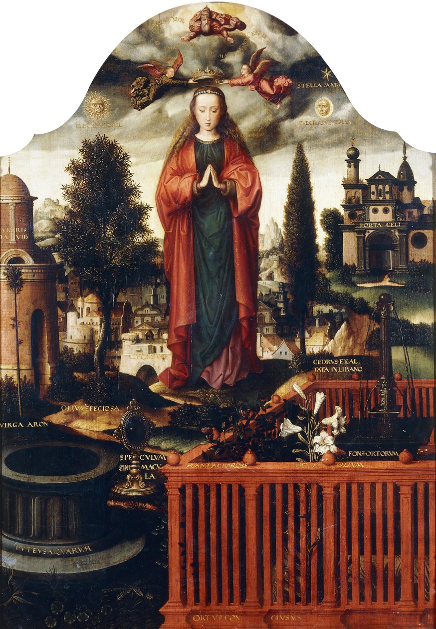 A Szeplőtelen Fogantatás, alkotó: Ambrosius Benson