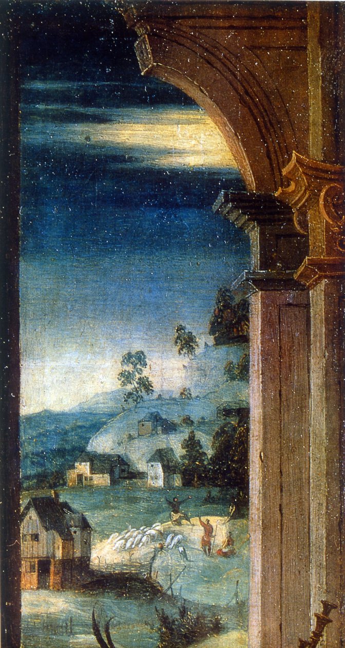 A betlehemes (olaj a fára) 1550 alkotó: Ambrosius Benson