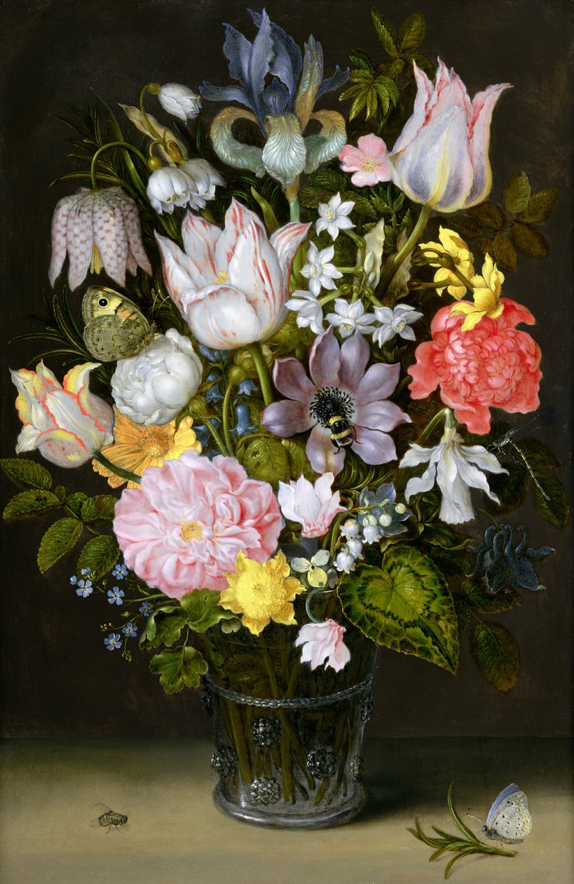 Csendélet virágokkal (olaj, réz) alkotó: Ambrosius the Elder Bosschaert