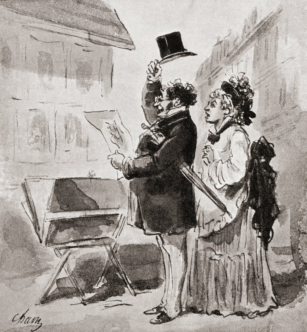 A Lelkes gyűjtő a The Quest of The Printből, amely 1932-ben jelent meg alkotó: Amédée de Noé