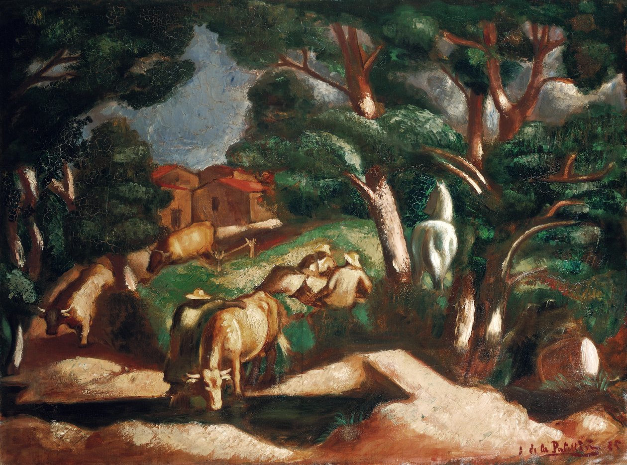 A többi az országban, 1925 alkotó: Amedee de La Patelliere