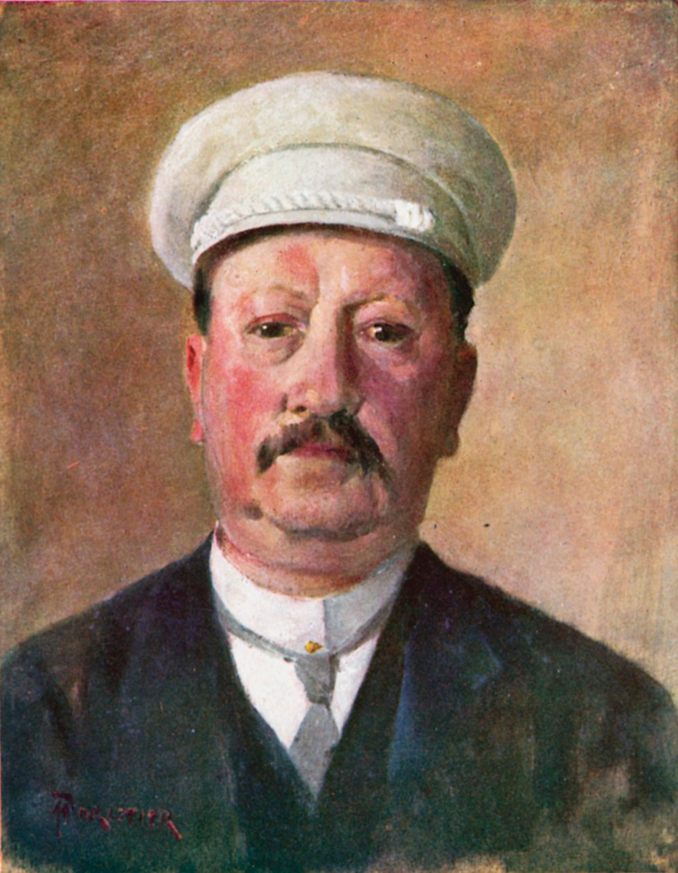 Egy flamand polgár (színes litográfia) alkotó: Amedee (after) Forestier