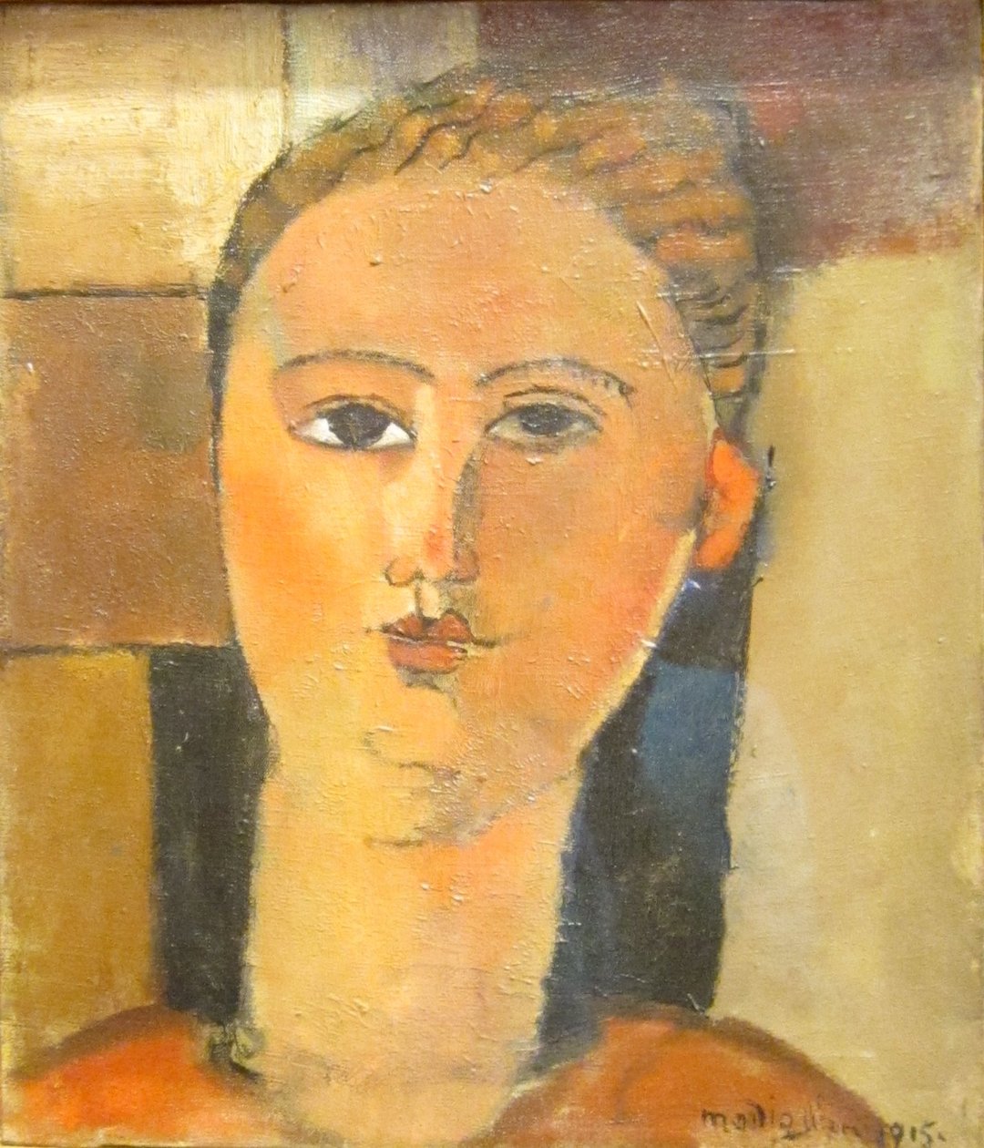 Vörös hajú lány alkotó: Amedeo Modigliani