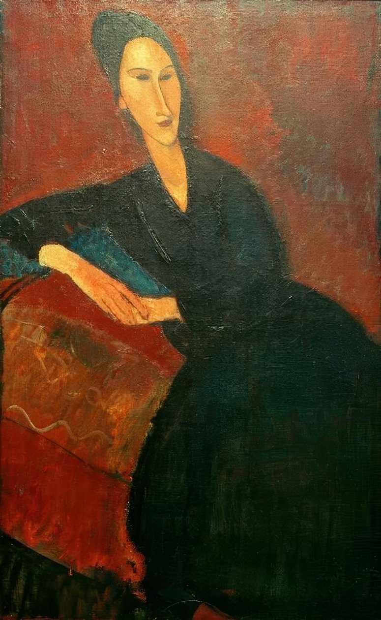 Anna Zborowska alkotó: Amedeo Modigliani