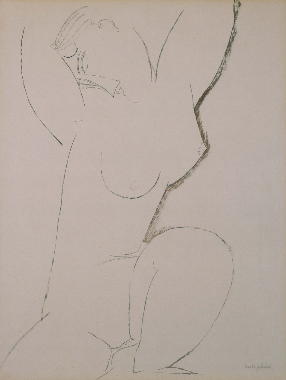 Tartószobor alkotó: Amedeo Modigliani