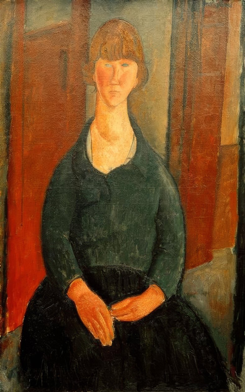 A virágos lány alkotó: Amedeo Modigliani