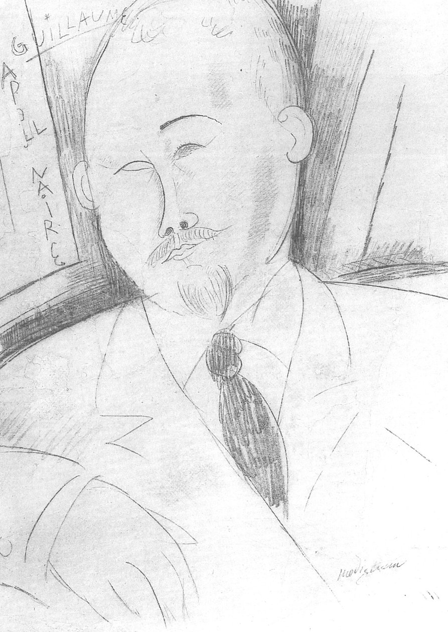 Guillaume Apollinaire alkotó: Amedeo Modigliani