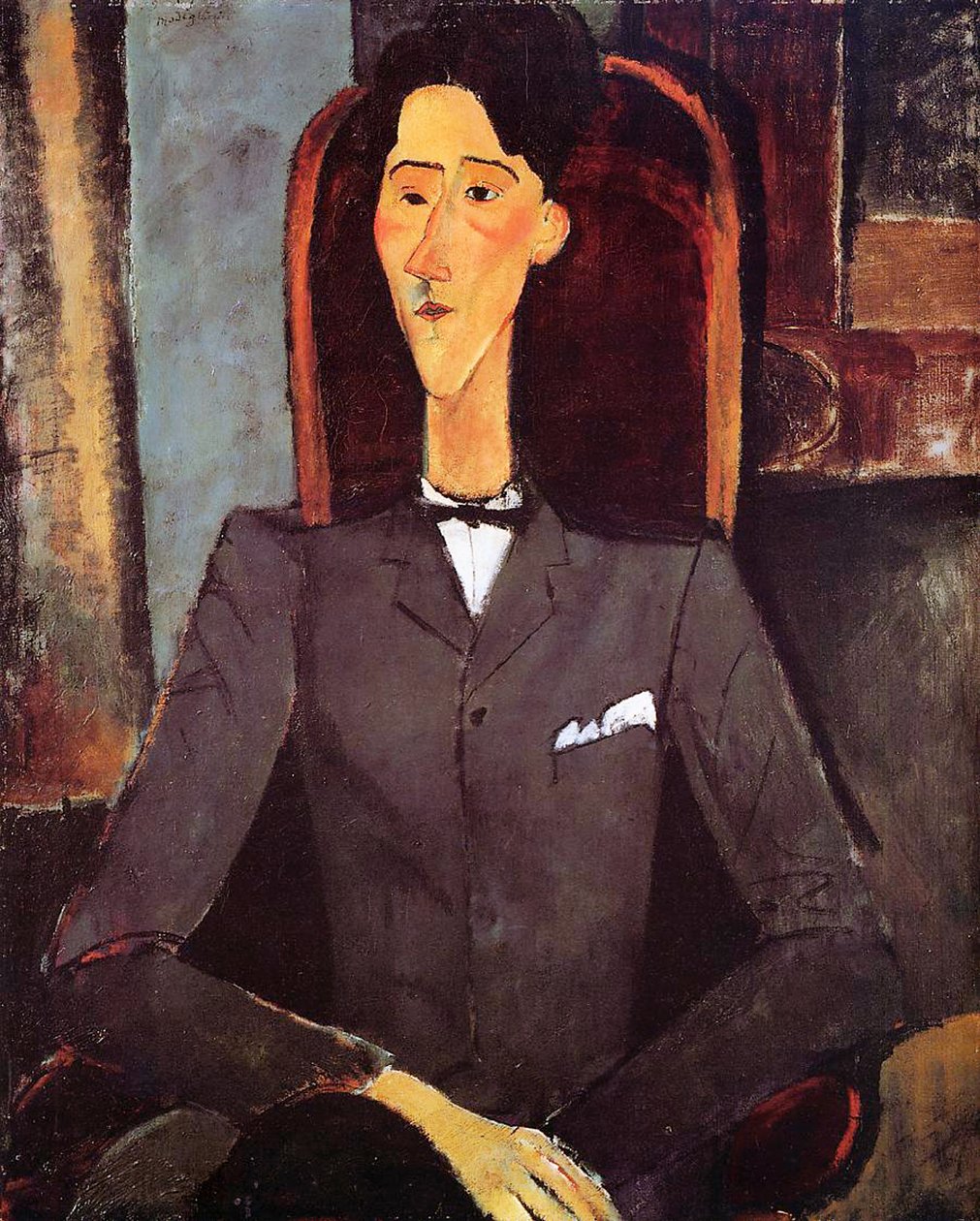 Jean Cocteau, 1917 alkotó: Amedeo Modigliani