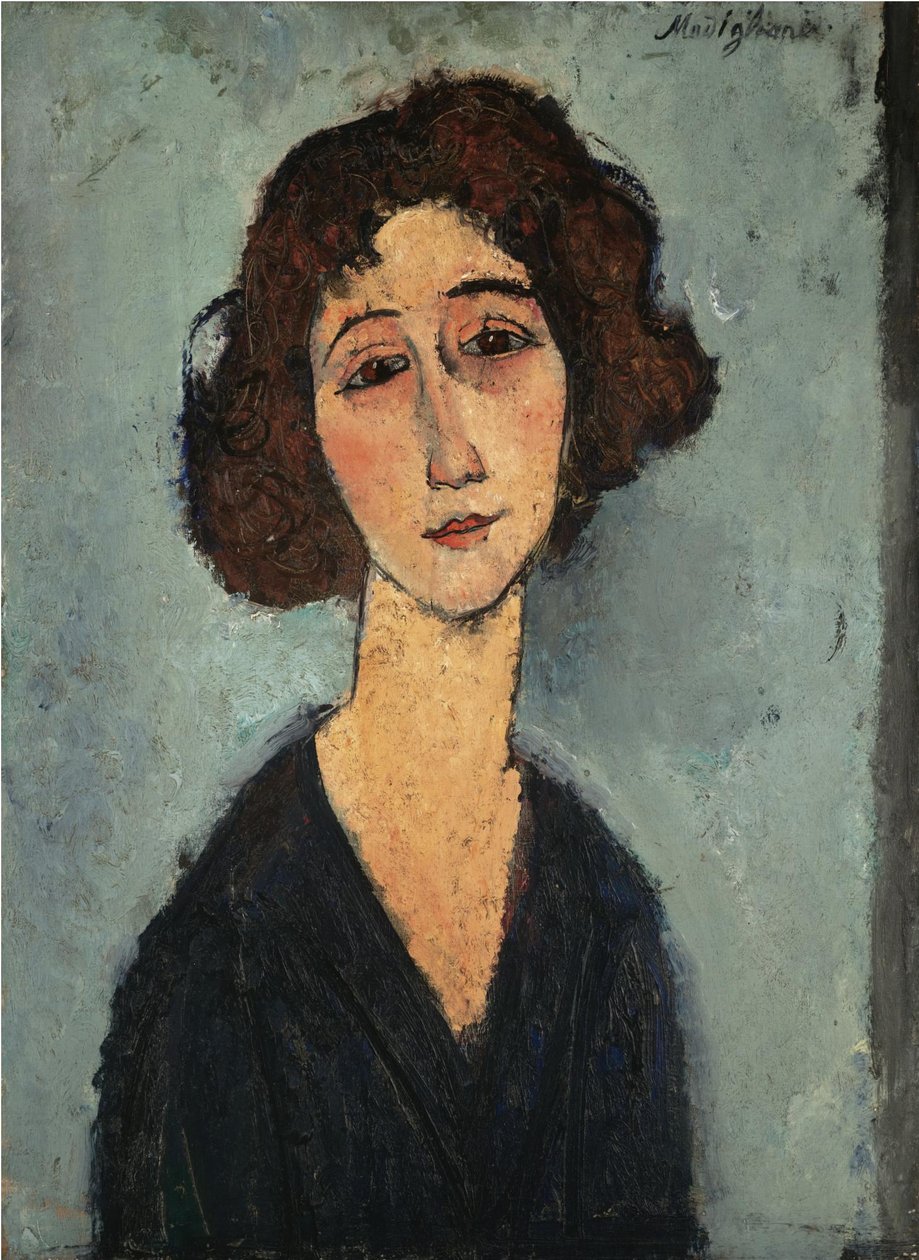 Fiatal nő alkotó: Amedeo Modigliani