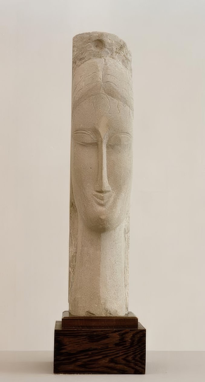 Egy nő feje alkotó: Amedeo Modigliani