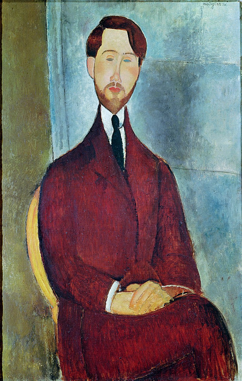 Leopold Zborowski, 1917 alkotó: Amedeo Modigliani