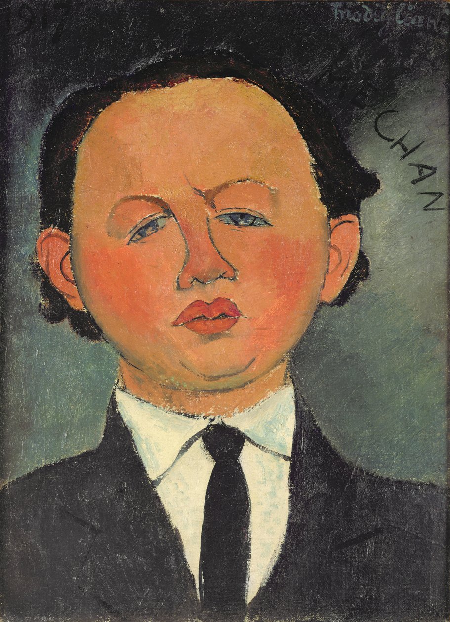 Oscar Miestchaninoff (1886-1956) 1917 alkotó: Amedeo Modigliani