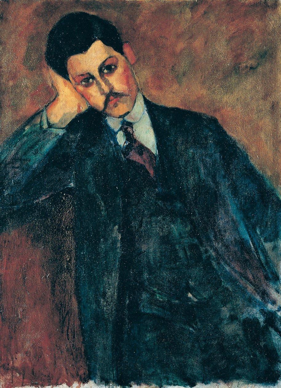Jean Alexandre arcképe 1909 -ben készült alkotó: Amedeo Modigliani