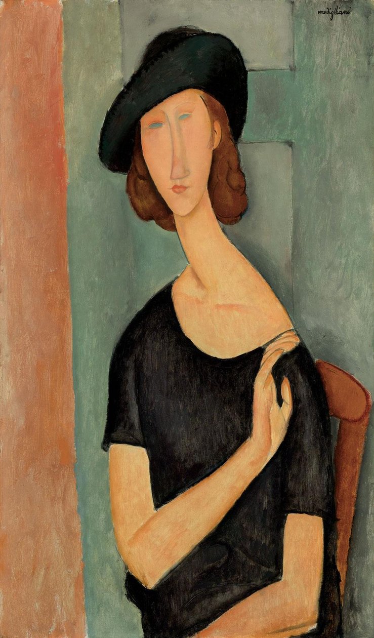 Jeanne Hébuterne portréja alkotó: Amedeo Modigliani