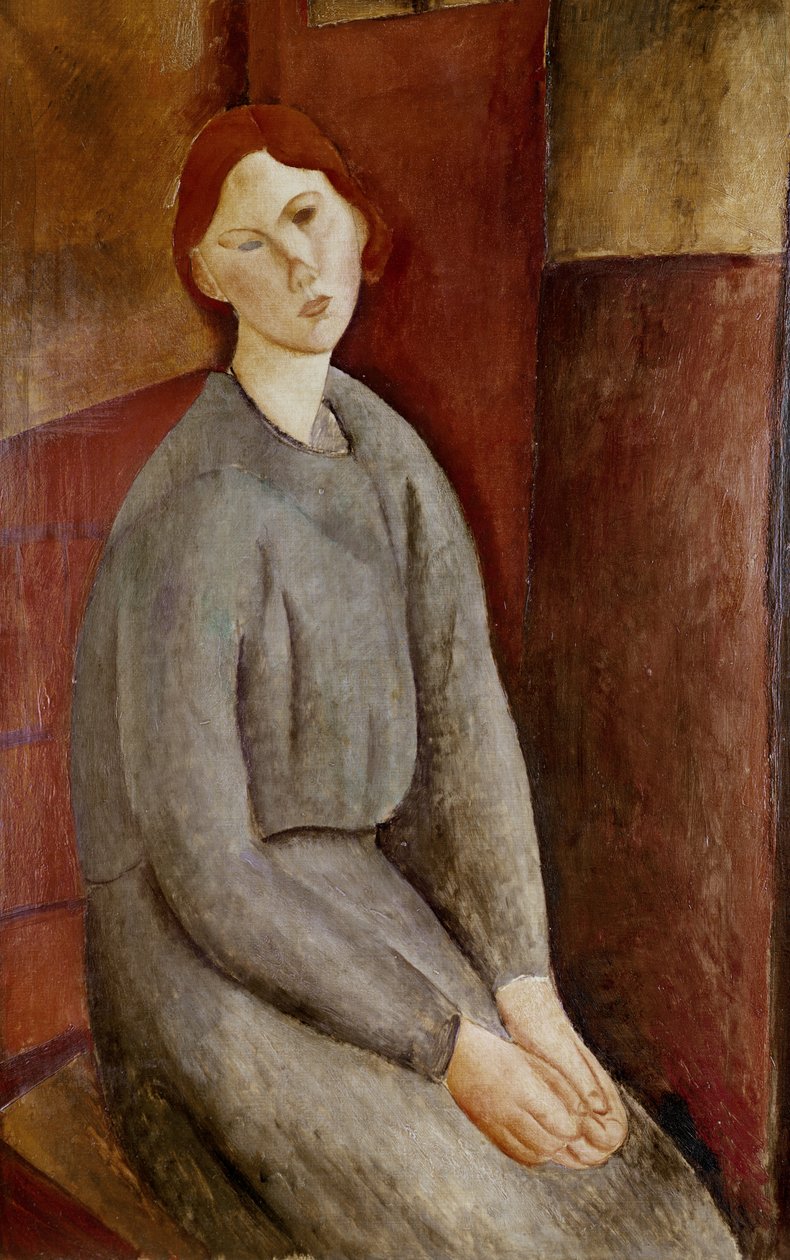 Annie Bjarne portréja, 1919 alkotó: Amedeo Modigliani