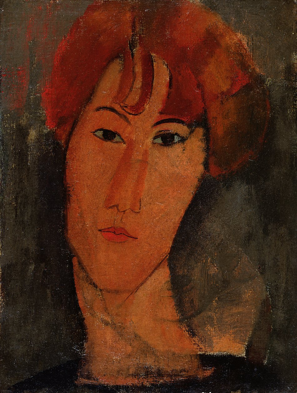 Pardy portréja, 1915 körül alkotó: Amedeo Modigliani