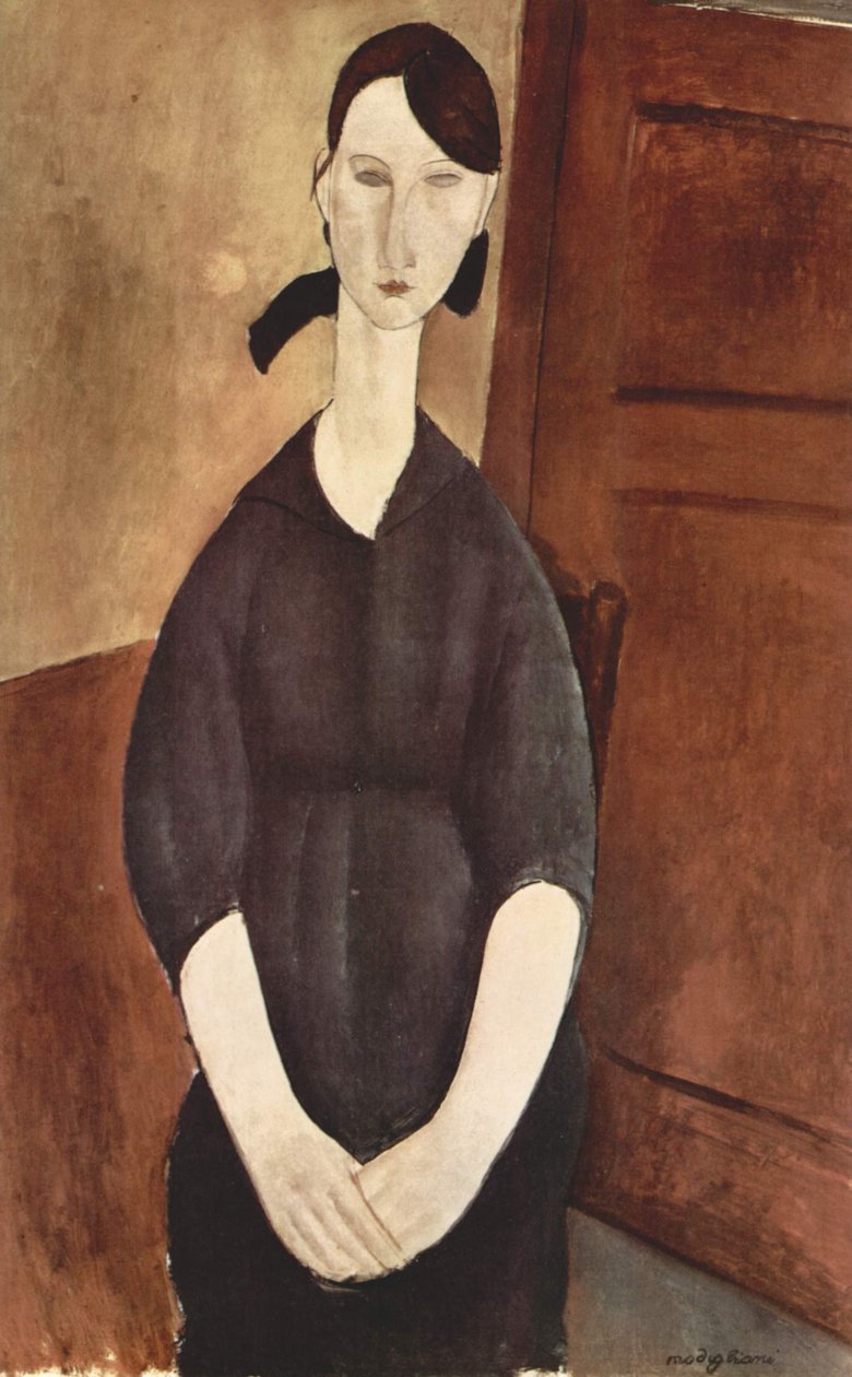 Paulette Jourdain arcképe alkotó: Amedeo Modigliani