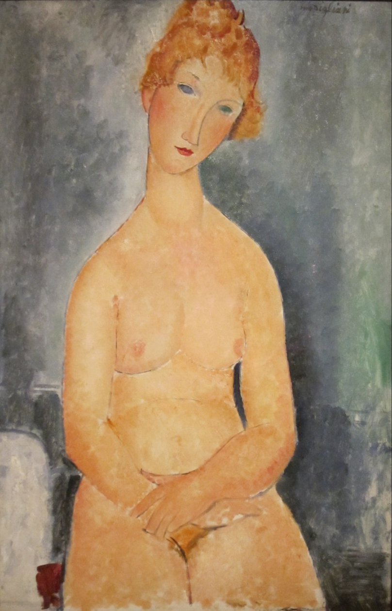 Ülő akt alkotó: Amedeo Modigliani