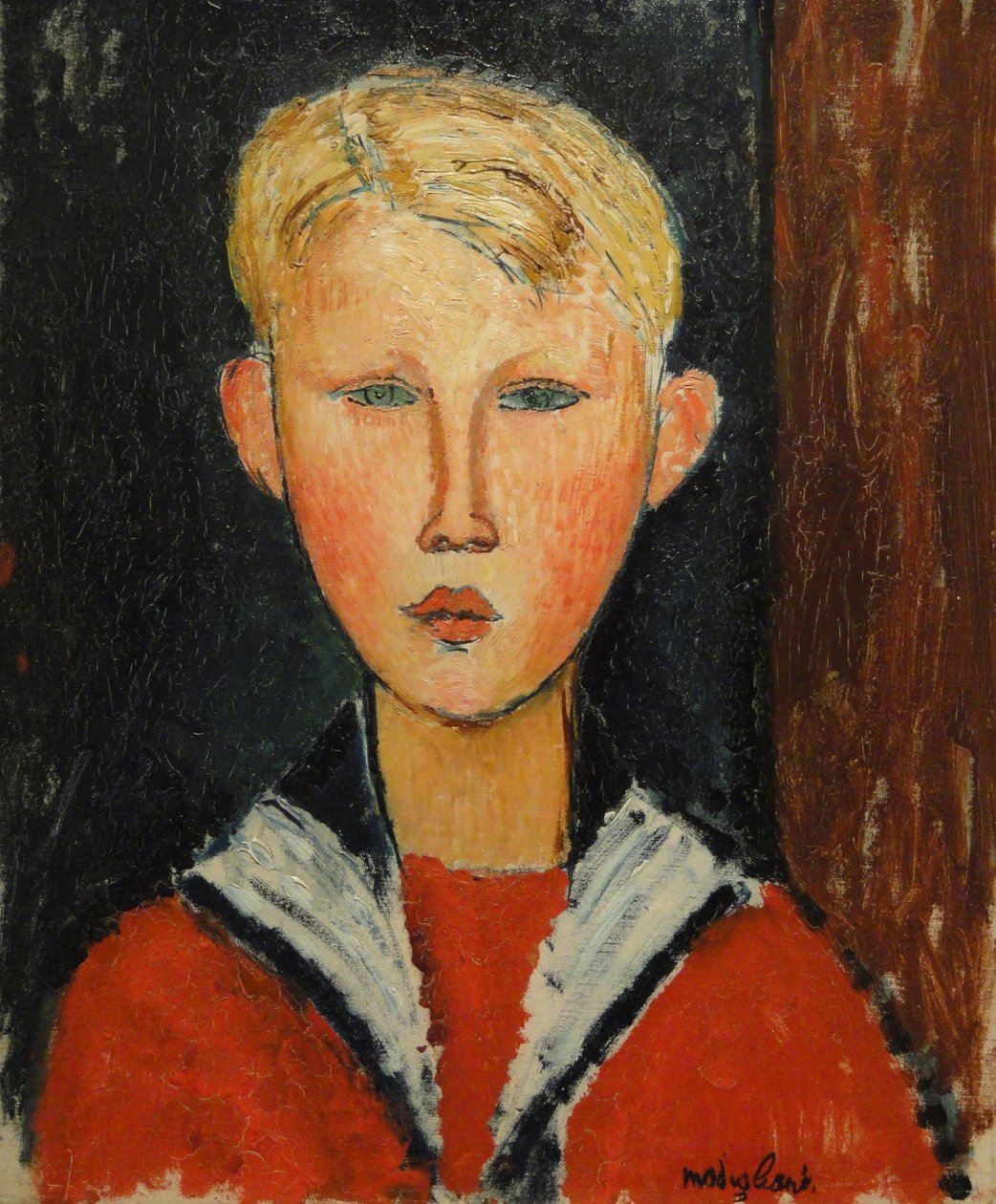 A kék szemű fiú alkotó: Amedeo Modigliani