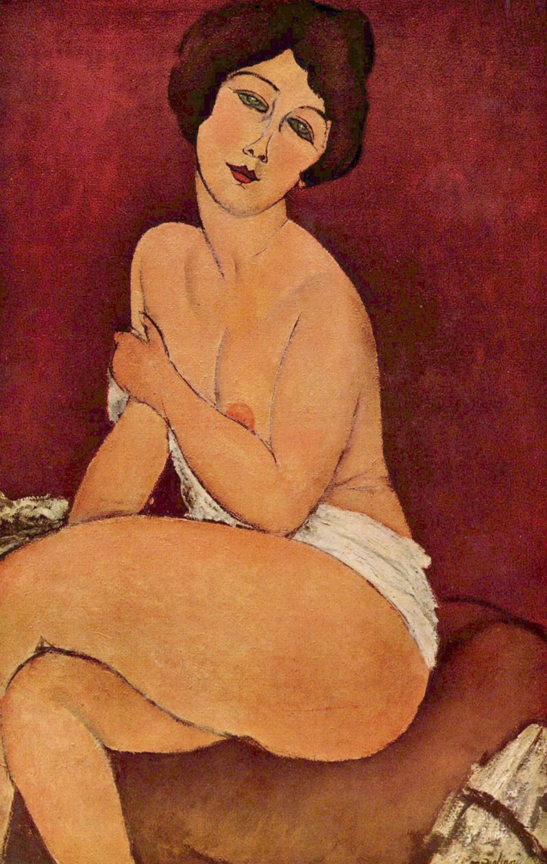 Női meztelen alkotó: Amedeo Modigliani