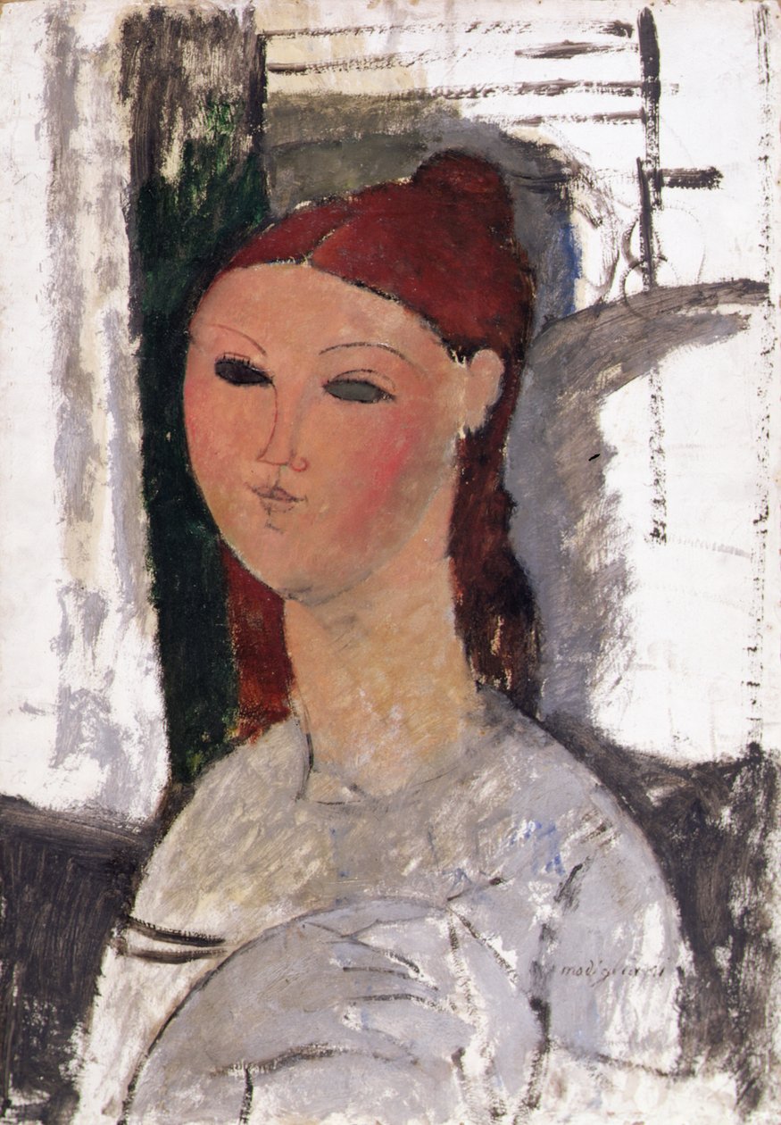 Fiatal nő, ülő, 1915 körül alkotó: Amedeo Modigliani