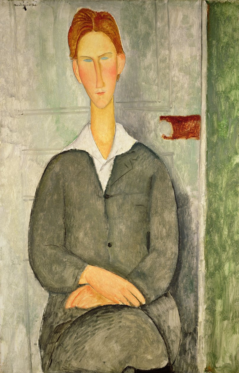 Fiatal, vörös hajú fiú, 1906 alkotó: Amedeo Modigliani
