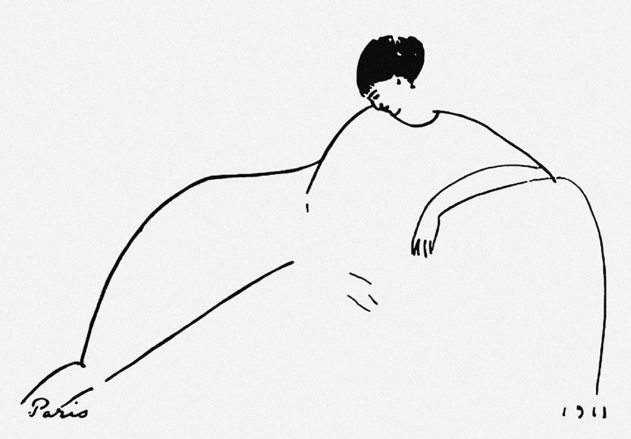 Anna Ekmatova, ೧೯೧೧ alkotó: Amedeo Modigliani