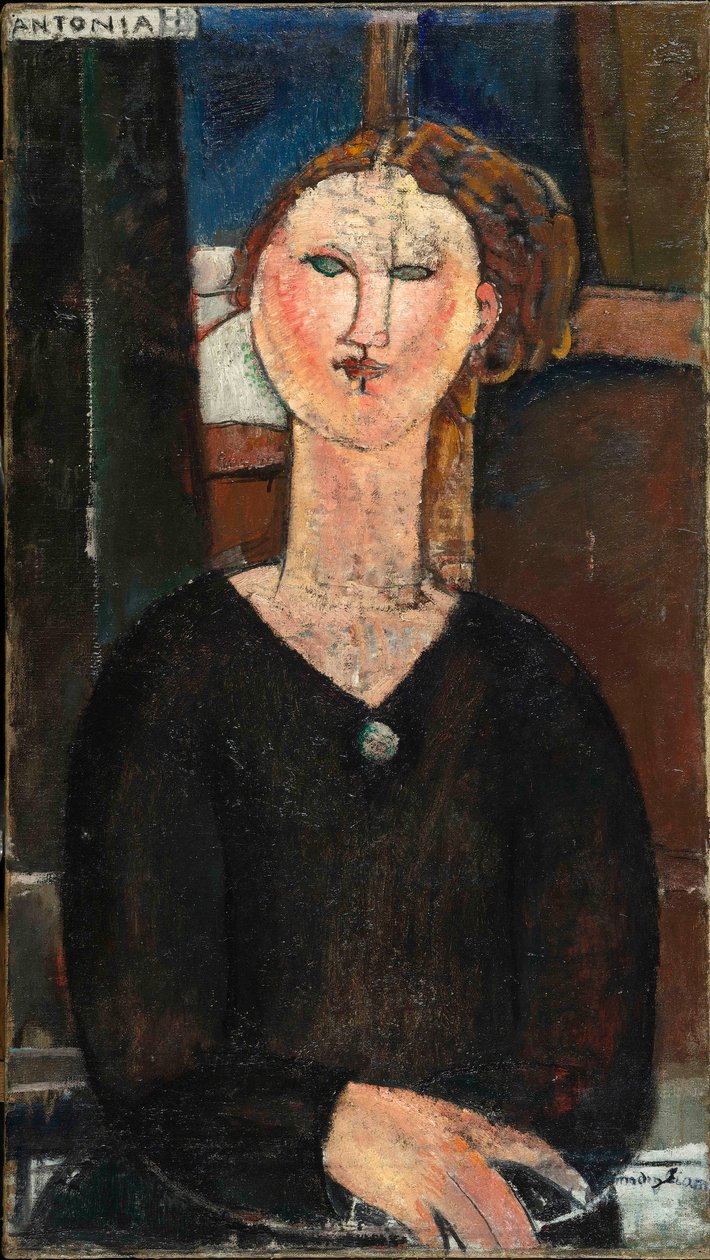 Antonia, 1915. alkotó: Amedeo Modigliani