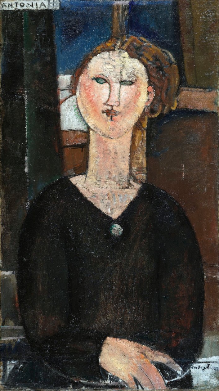 Antónia, c. 1915 alkotó: Amedeo Modigliani