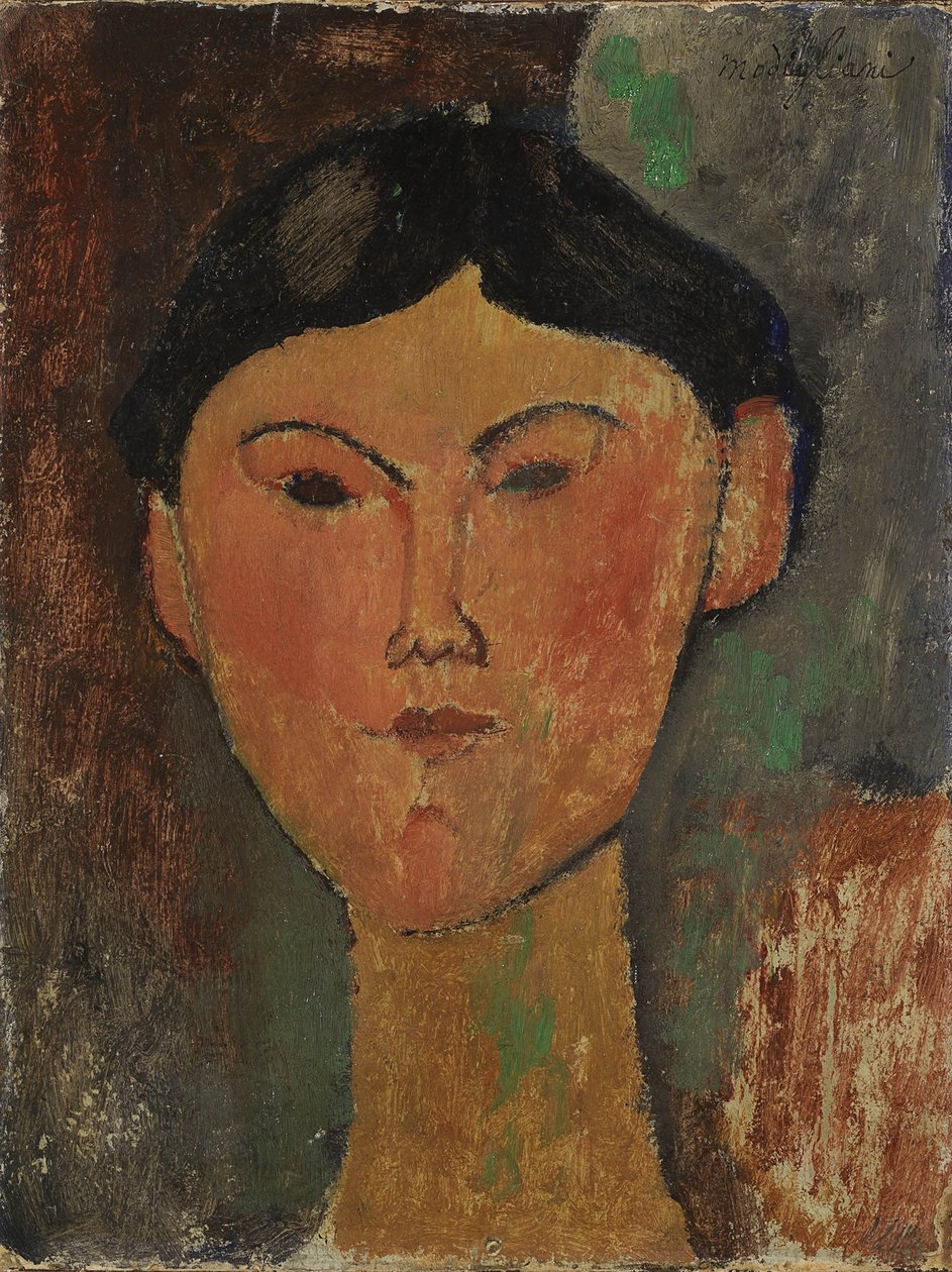 Beatrice Hastings, 1915. alkotó: Amedeo Modigliani