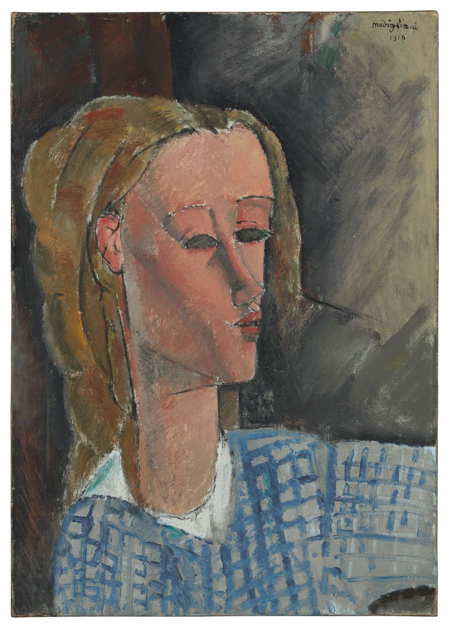 Beatrice Hastings, 1916 alkotó: Amedeo Modigliani