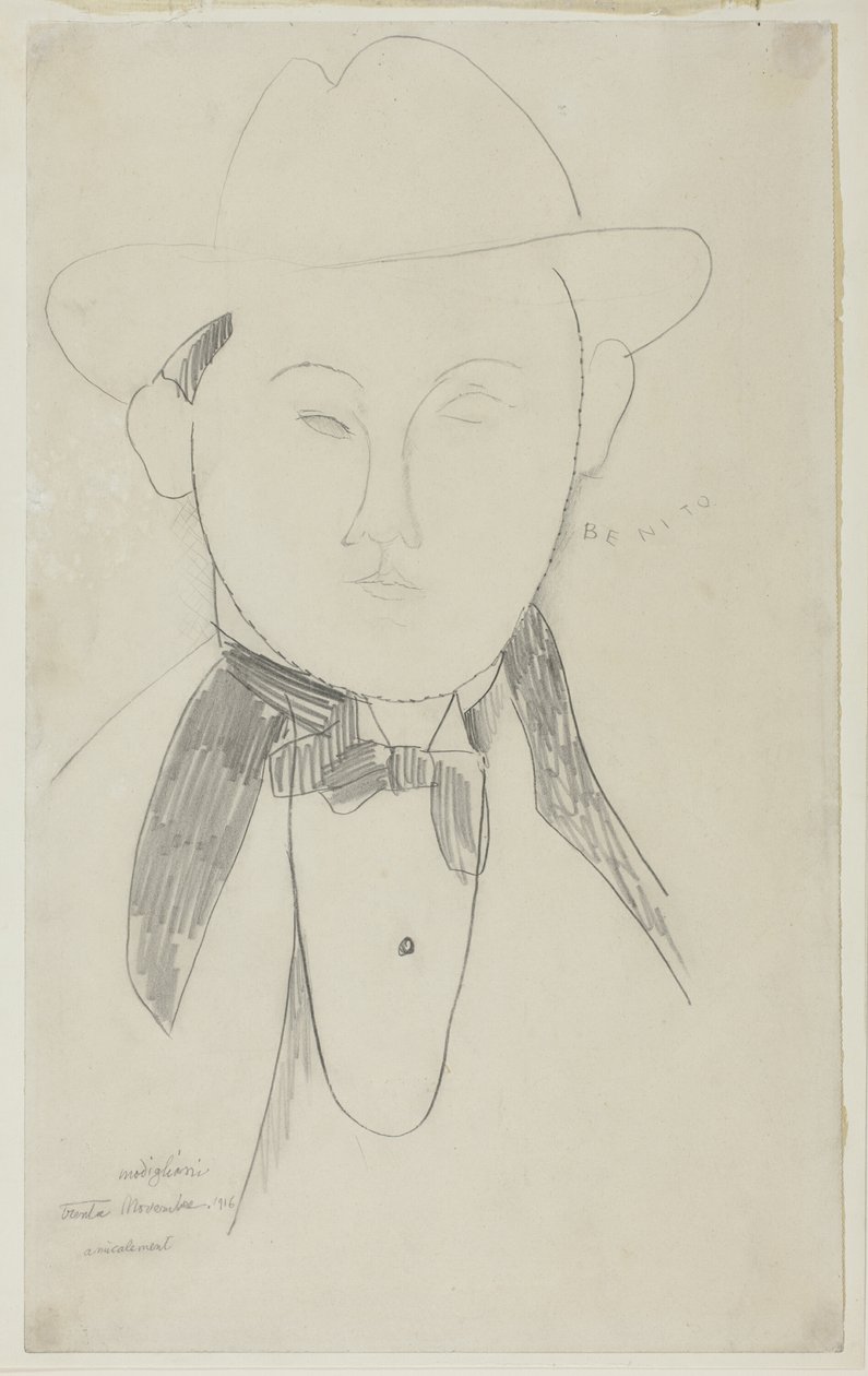 Benito alkotó: Amedeo Modigliani