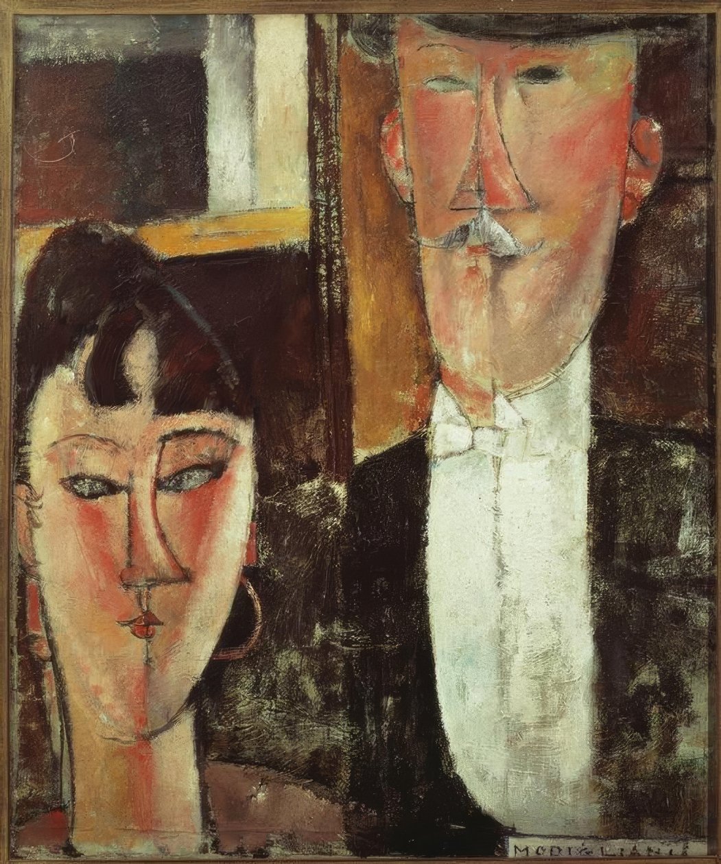 menyasszony és a vőlegény alkotó: Amedeo Modigliani