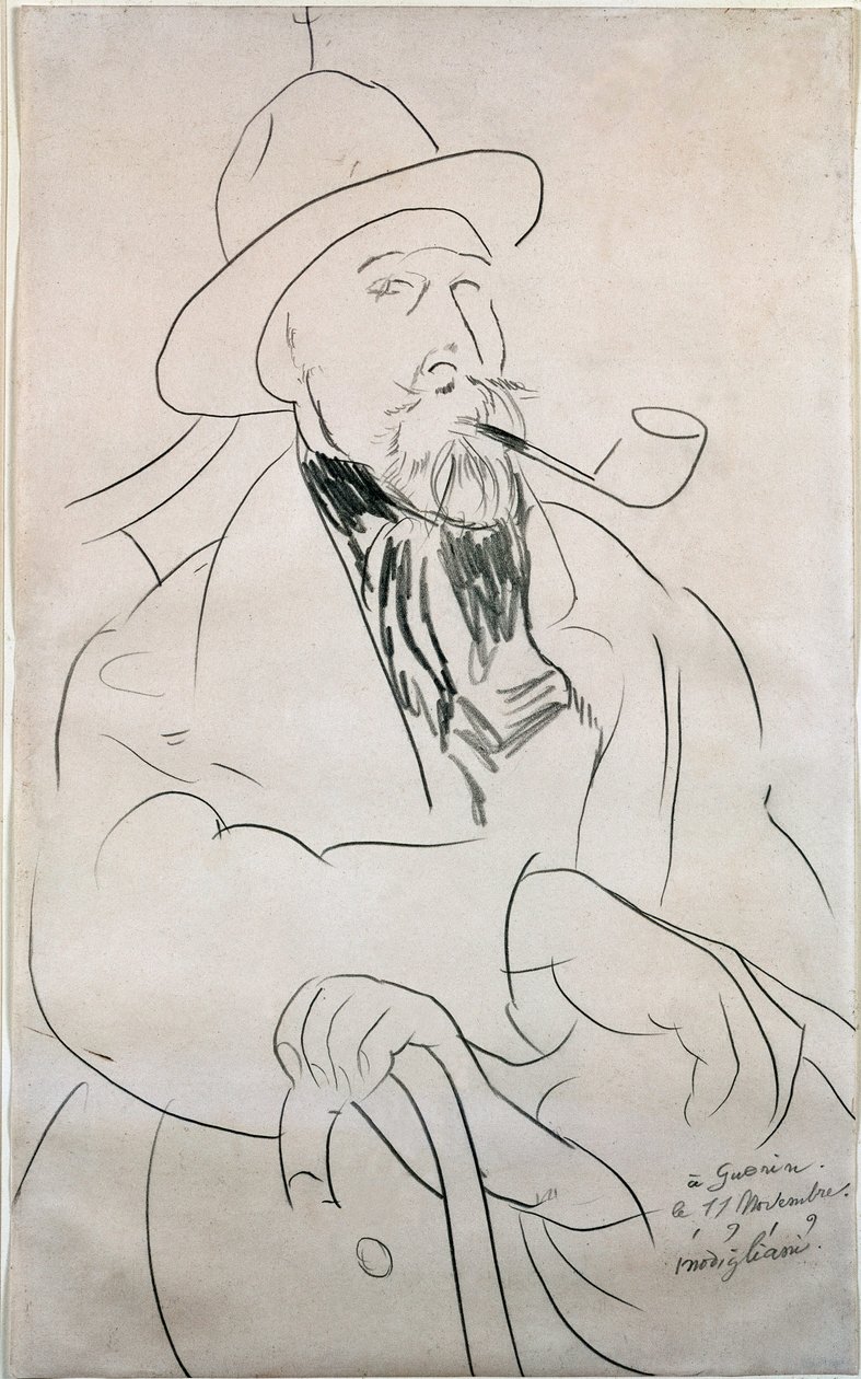 Charles Guerin. Charles Guerin portréja alkotó: Amedeo Modigliani