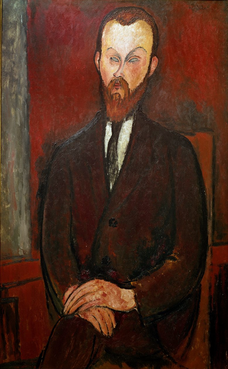 Wielhorski gróf. Amedeo Modigliani festménye alkotó: Amedeo Modigliani