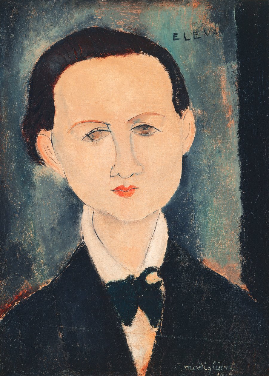 Elena Povolozky, 1917 alkotó: Amedeo Modigliani